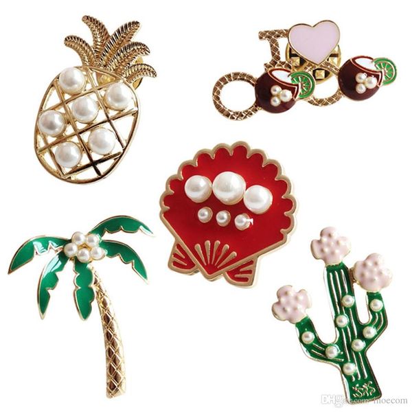 cute cartoon pineapple brooch coconut tree cactus shell enamel brooches for women denim jackets lapel pins hat badges jewelry, Gray
cute cartoon pineapple brooch coconut tree cactus shell enamel brooches for women denim jackets lapel pins hat badges jewelry, Gray
