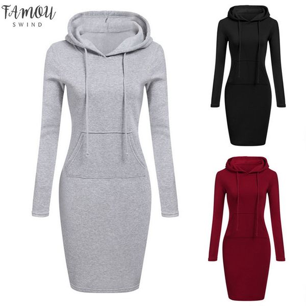 2020 long sleeve hooded drawstring fleeces women dresses autumn winter warm dress women vestidos hoodies sweatshirt dress, Black;gray
2020 long sleeve hooded drawstring fleeces women dresses autumn winter warm dress women vestidos hoodies sweatshirt dress, Black;gray