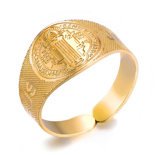 hip hop jesus rings stainless steel mens ajustable open ring vintage cross finger ring vintage punk jewelry for women men, Silver
hip hop jesus rings stainless steel mens ajustable open ring vintage cross finger ring vintage punk jewelry for women men, Silver