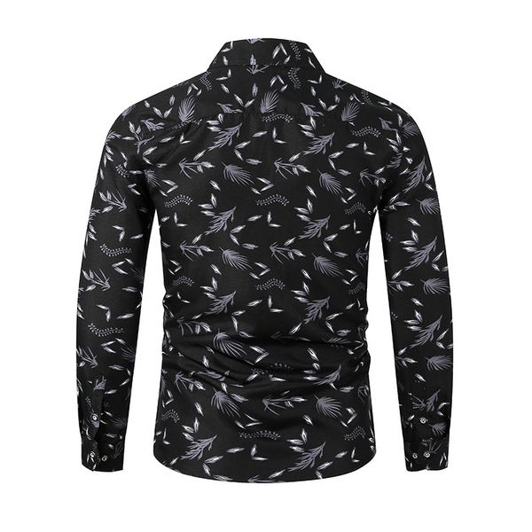 mens designer shirts fashion feather print long sleeve mens shirts casual 3d digital print males clothing, White;black
mens designer shirts fashion feather print long sleeve mens shirts casual 3d digital print males clothing, White;black