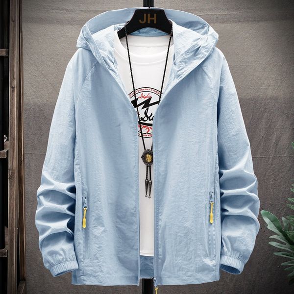 men's jackets 2021 summer casual sun protection clothing men ice silk breathable jacket trend thin, Black;brown
men's jackets 2021 summer casual sun protection clothing men ice silk breathable jacket trend thin, Black;brown