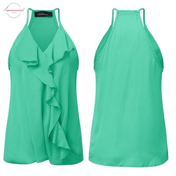 summer tank 2020 off shoulder camis ruffle blouse casual strap v neck sleeveless women camis plus size s, White
summer tank 2020 off shoulder camis ruffle blouse casual strap v neck sleeveless women camis plus size s, White