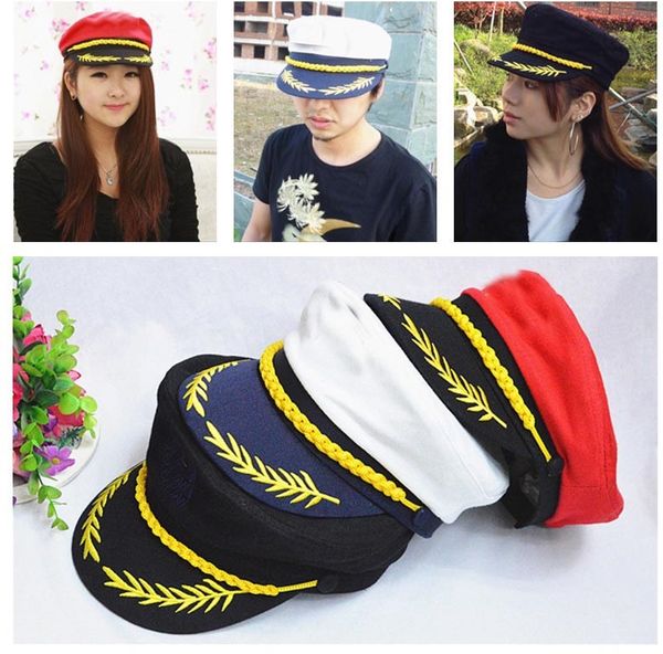 children sailor ship boat captain hat retro men and women children uniform hats white adjustable cap 5 styles an2434
children sailor ship boat captain hat retro men and women children uniform hats white adjustable cap 5 styles an2434