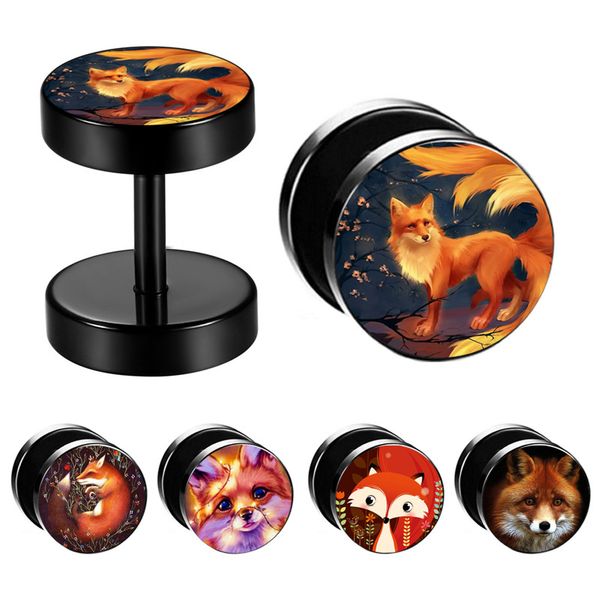 2pcs/lot animal stainless steel fake cheater ear tunnel plugs piercing barbell dumbbell punk gothic stud earring, Slivery;golden
2pcs/lot animal stainless steel fake cheater ear tunnel plugs piercing barbell dumbbell punk gothic stud earring, Slivery;golden