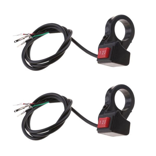 2 pieces handlebar 3 speed position spdt switch electric bike ebike scooter parts & accessories
2 pieces handlebar 3 speed position spdt switch electric bike ebike scooter parts & accessories