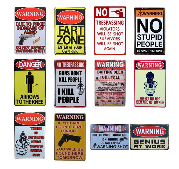 20x30cm man cave wall decor beware warning danger no trespassing gun metal signs alert video surveillance beware of wife vintage poster
20x30cm man cave wall decor beware warning danger no trespassing gun metal signs alert video surveillance beware of wife vintage poster