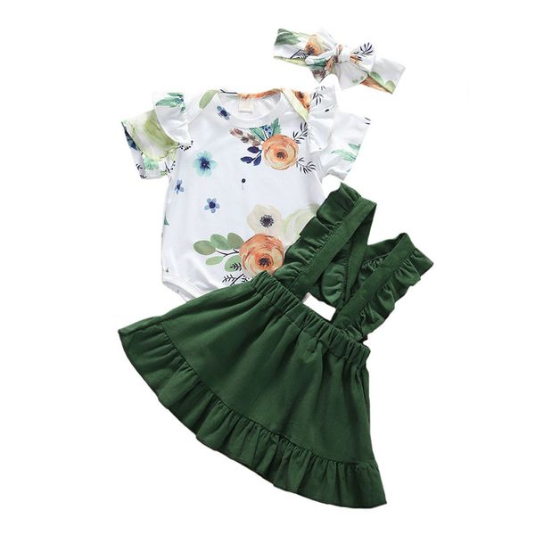 0-18m newborn infant kids girl summer ruffle short sleeve floral romper bib skirts baby clothes 3pcs set outfit headband, White
0-18m newborn infant kids girl summer ruffle short sleeve floral romper bib skirts baby clothes 3pcs set outfit headband, White
