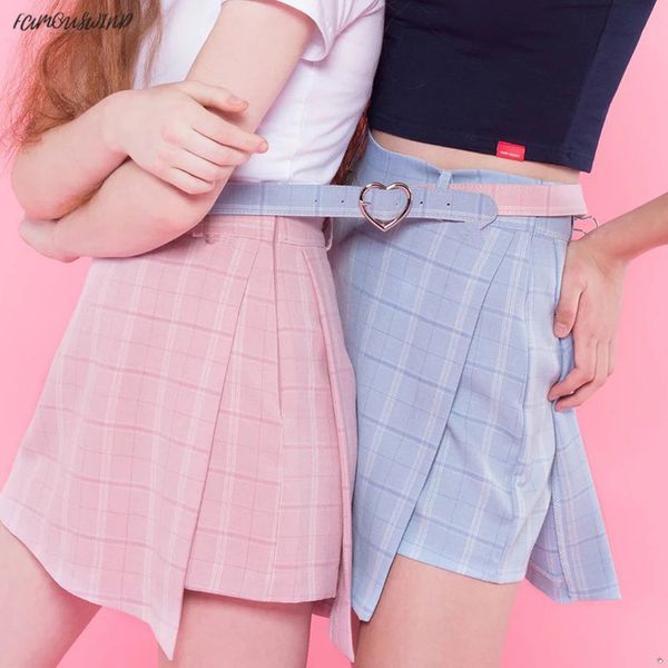 new pink high waist fashion sweet sashes women shorts skirt slim shorts plaid skirts casual zipper plaid summer blue preppy style, White;black
new pink high waist fashion sweet sashes women shorts skirt slim shorts plaid skirts casual zipper plaid summer blue preppy style, White;black