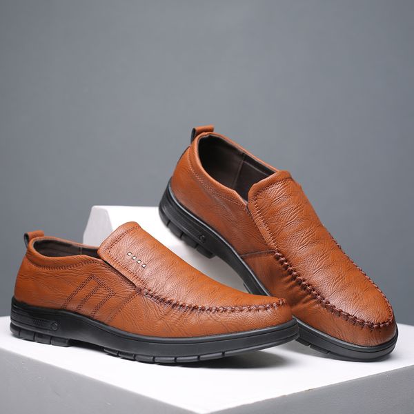 2020 formal shoes men casual slip on men dress shoes leather business oxford formal for casual flats *, Black
2020 formal shoes men casual slip on men dress shoes leather business oxford formal for casual flats *, Black