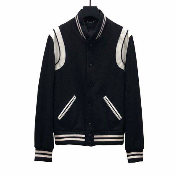 version luxury european jacket classic black and white baseball jacket men and women fashion jacket hfbyjk240, Black;brown
version luxury european jacket classic black and white baseball jacket men and women fashion jacket hfbyjk240, Black;brown
