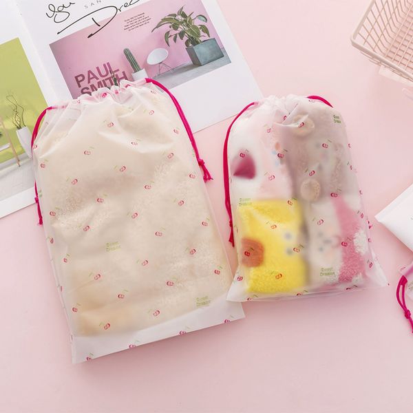 pink cherry pattern storage bags travel clothing cosmetic drawstring pouch toiletry wash bath organizer
pink cherry pattern storage bags travel clothing cosmetic drawstring pouch toiletry wash bath organizer