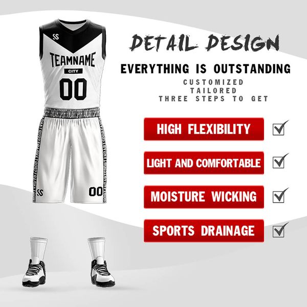 Custom Men basketball training jersey set Quick drying college Basketball Wears tracksuits breathable basketball jerseys uniforms, As pic
Custom Men basketball training jersey set Quick drying college Basketball Wears tracksuits breathable basketball jerseys uniforms, As pic