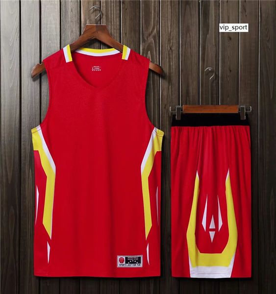 online basketball jersey sets for men good quality new style 20 cheap, Black;red