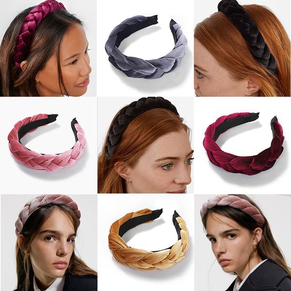 fashion velvet solid color twist braid headband for women headscarf girls hair accessories hair bows for girls fur headband
fashion velvet solid color twist braid headband for women headscarf girls hair accessories hair bows for girls fur headband