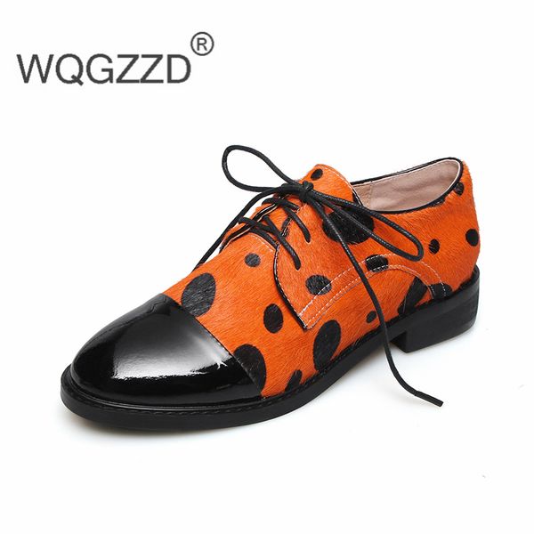 chaussures femme 2020 new spring shoes women's loafers patent leather horse hair loafers women casual shoes zapatos mujer, Black
chaussures femme 2020 new spring shoes women's loafers patent leather horse hair loafers women casual shoes zapatos mujer, Black