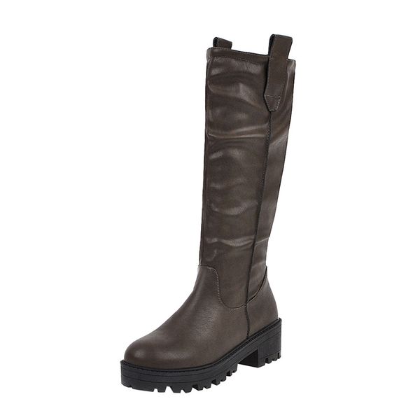 pu leather women long boots riding casual belt autumn winter thigh high loose boots botas mujer footwear motorcycle, Black
pu leather women long boots riding casual belt autumn winter thigh high loose boots botas mujer footwear motorcycle, Black