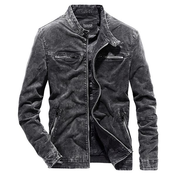 kimsere men's casual denim jackets spring autumn jean trucker jacket outerwear for male stand collar solid color size m-xxxl, Black;brown
kimsere men's casual denim jackets spring autumn jean trucker jacket outerwear for male stand collar solid color size m-xxxl, Black;brown