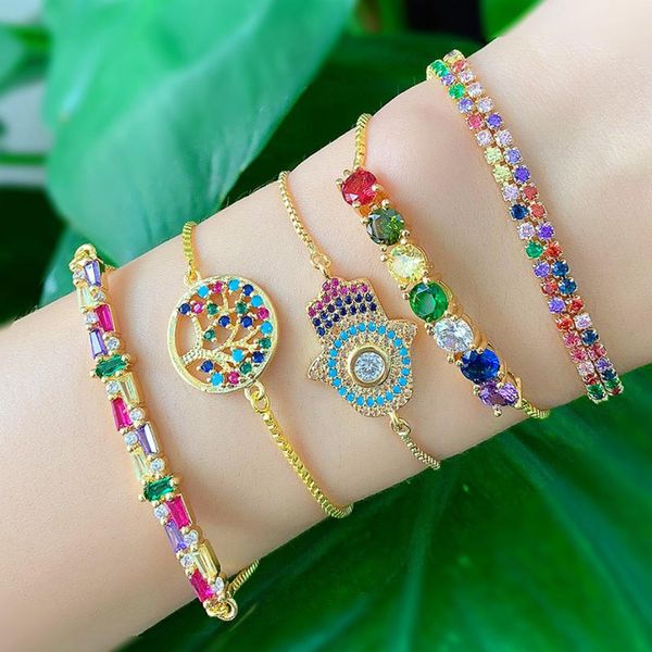 zvzo fatima hand bracelet for women tree of life rainbow tennis bracelet yellow gold rainbow jewelry pulseras mujer snap button, Golden;silver
zvzo fatima hand bracelet for women tree of life rainbow tennis bracelet yellow gold rainbow jewelry pulseras mujer snap button, Golden;silver