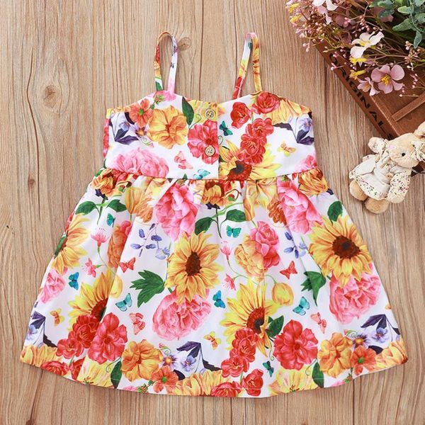 new fashion toddler baby kids girls sleeveless summer floral print dresses casual clothes girls dress, Red;yellow
new fashion toddler baby kids girls sleeveless summer floral print dresses casual clothes girls dress, Red;yellow