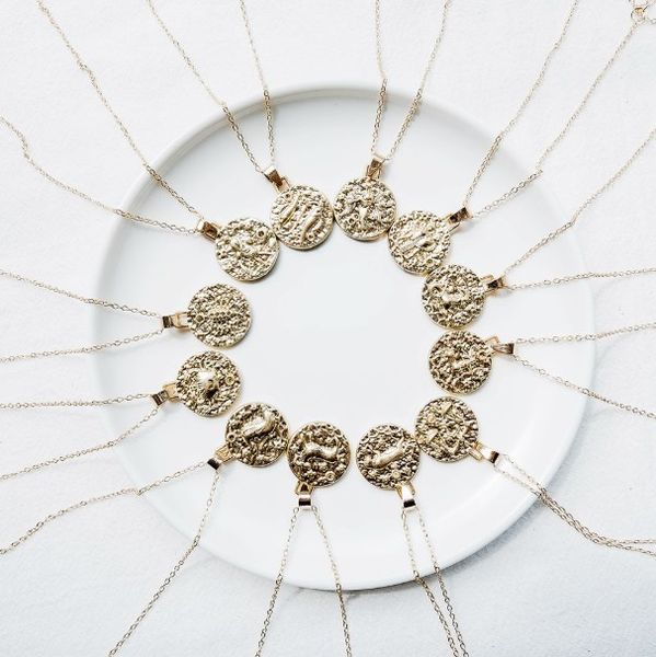 gold color 12 constellation coins necklaces & pendants women virgo taurus leo short chain necklace girls gemini celestial a376, Silver
gold color 12 constellation coins necklaces & pendants women virgo taurus leo short chain necklace girls gemini celestial a376, Silver