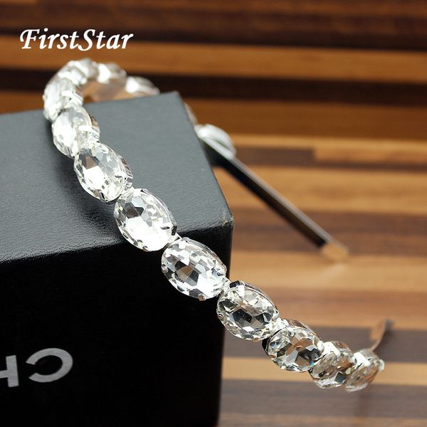 FirstStar Luxury Silver Clear Oval Crystal Hairband Sparkly Rhinestone Baroque Headband For Fashion Women Hair Accessories
FirstStar Luxury Silver Clear Oval Crystal Hairband Sparkly Rhinestone Baroque Headband For Fashion Women Hair Accessories