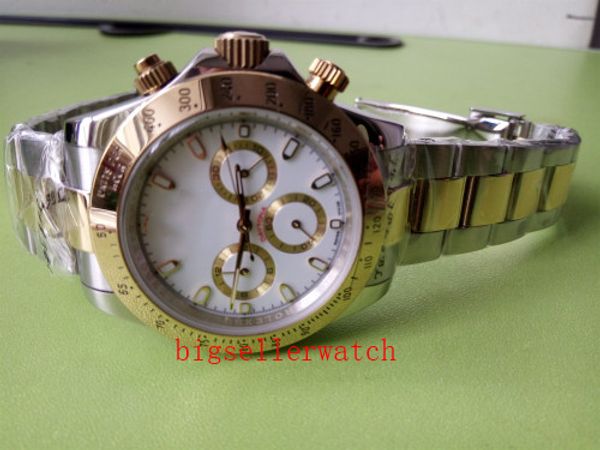 latest style luxury mens watches asia 2813 white dial 40 mm no chronograph 116503 two-tone gold stainless steel mechanical automatic folding, Slivery;brown
latest style luxury mens watches asia 2813 white dial 40 mm no chronograph 116503 two-tone gold stainless steel mechanical automatic folding, Slivery;brown
