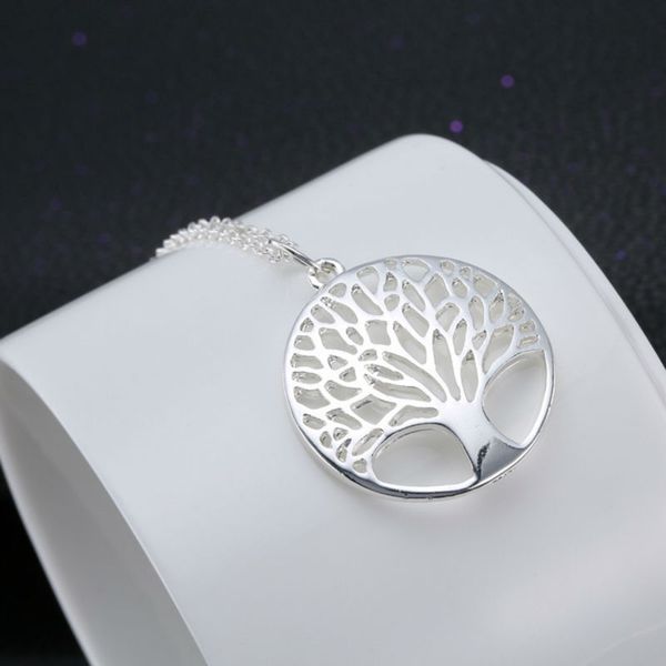 silver shiny life tree elegent pendant necklace gifts for women jewelry fashion bride necklaces party friend family charm
silver shiny life tree elegent pendant necklace gifts for women jewelry fashion bride necklaces party friend family charm