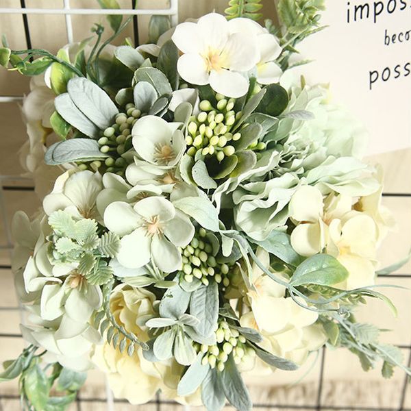 artificial flowers hydrangea silk bouquet for decoration camellia artificial peony rose wedding home diy decor fake flower white
artificial flowers hydrangea silk bouquet for decoration camellia artificial peony rose wedding home diy decor fake flower white