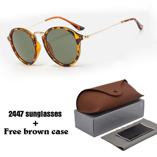 Brand designer Sunglasses Men Women gatsby Retro Vintage eyewear shades Round frame Sun glasses with Retail brown cases and box
Brand designer Sunglasses Men Women gatsby Retro Vintage eyewear shades Round frame Sun glasses with Retail brown cases and box