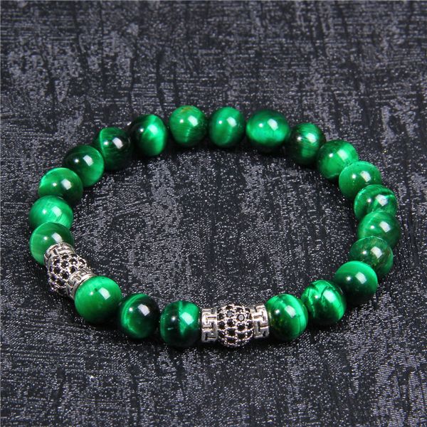 tiger eyes beads bracelet men pave cz cubic zircon charm natural stone braslet for man elastic handmade casual jewelry pulseras, Black
tiger eyes beads bracelet men pave cz cubic zircon charm natural stone braslet for man elastic handmade casual jewelry pulseras, Black