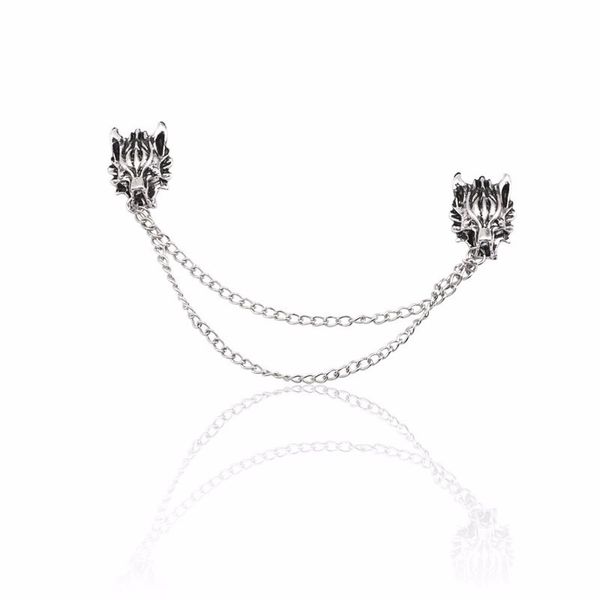 fashion punk brooch retro men's animal faucet decoration pin hip-hop alloy party men's shirt collar pin jewelry gift, Gray
fashion punk brooch retro men's animal faucet decoration pin hip-hop alloy party men's shirt collar pin jewelry gift, Gray