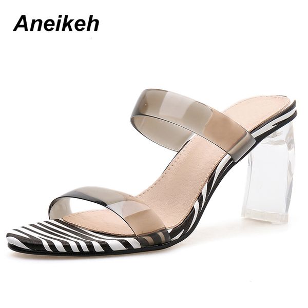 aneikeh 2019 pu concise zebra ladies slipper fashion transparent clear glass heel solid shallow party apricot black size 35-40
aneikeh 2019 pu concise zebra ladies slipper fashion transparent clear glass heel solid shallow party apricot black size 35-40