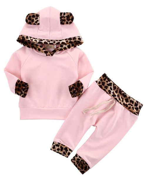 детские малыш розовый леопард балахон спортивный костюм 2 шт. симпатичные топ тол
детские малыш розовый леопард балахон спортивный костюм 2 шт. симпатичные топ тол