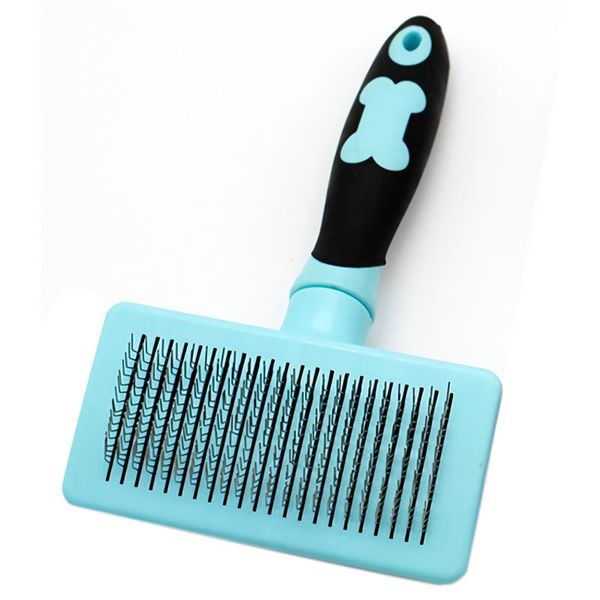 slicker brush for dogs and cats pet grooming brush - remove gently hair entangled fur with a gentle, ergonomic handle and clean
slicker brush for dogs and cats pet grooming brush - remove gently hair entangled fur with a gentle, ergonomic handle and clean