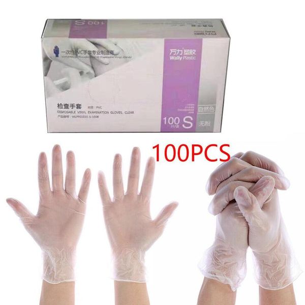 100pcs/box disposable protective gloves inspection clean pvc transparent glove home grade feeding cleaning gloves
100pcs/box disposable protective gloves inspection clean pvc transparent glove home grade feeding cleaning gloves