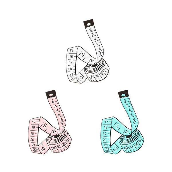 white pink blue measure pin measuring tape enamel pin tools brooch sewing lapel pin denim badge jewelry gift for kids rxtfw, Black
white pink blue measure pin measuring tape enamel pin tools brooch sewing lapel pin denim badge jewelry gift for kids rxtfw, Black