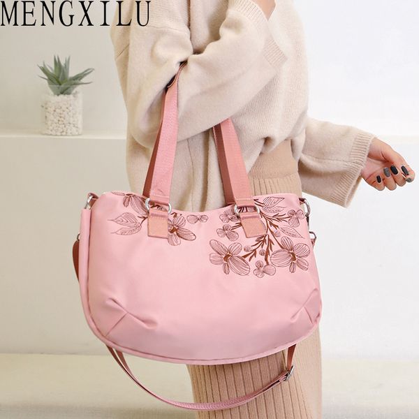 mengxilu casual tote flower satchel handbag large capacity waterproof nylon crossbody shoulder bags for women sac a main femme
mengxilu casual tote flower satchel handbag large capacity waterproof nylon crossbody shoulder bags for women sac a main femme