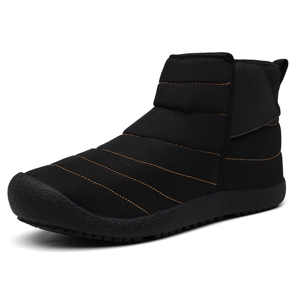 fashion winter mens boots fur warm comfortable snow boots waterproof safety work outdoor casual ankle shoes size 46, Black
fashion winter mens boots fur warm comfortable snow boots waterproof safety work outdoor casual ankle shoes size 46, Black