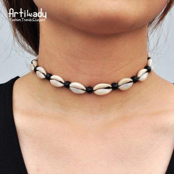 new recommend fashion natural shell choker necklace vintage velvet rope beads natural shell choker boho jewelry for women, Silver
new recommend fashion natural shell choker necklace vintage velvet rope beads natural shell choker boho jewelry for women, Silver