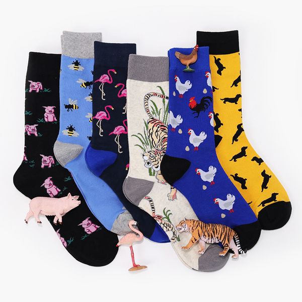 mens socks women animal flamingo dog pig novelty sock combed cotton funny socks men's big size crew, Black
mens socks women animal flamingo dog pig novelty sock combed cotton funny socks men's big size crew, Black