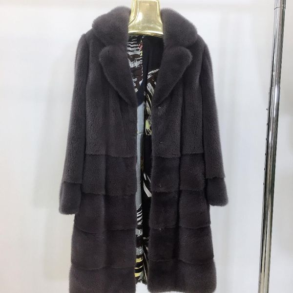 mink jacket real fur coat natural coat dark color of grey winter women thick, Black
mink jacket real fur coat natural coat dark color of grey winter women thick, Black