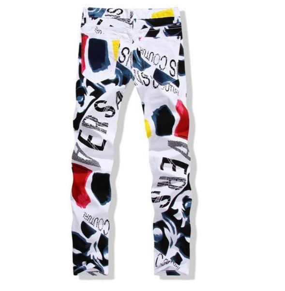 mens print denim pants new famous man casual pants fashion 3d painted jeans white skinny cotton trousers biker jeans streetwear, Blue
mens print denim pants new famous man casual pants fashion 3d painted jeans white skinny cotton trousers biker jeans streetwear, Blue
