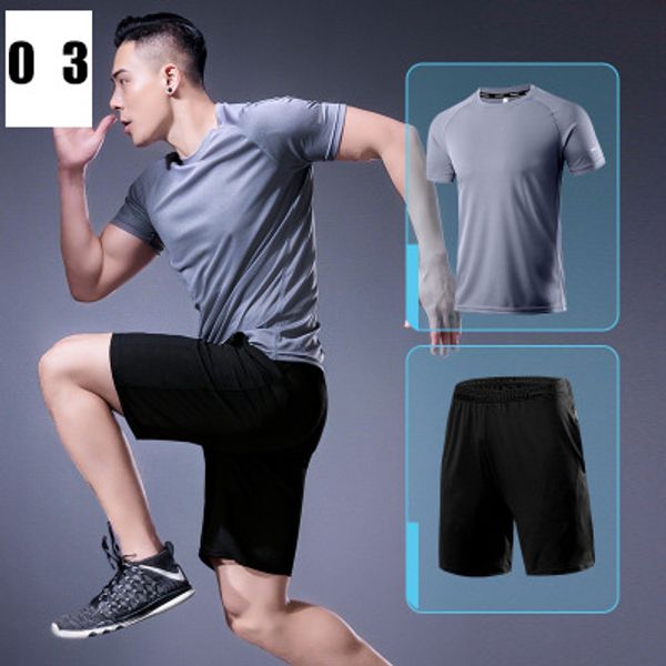 men summer tracksuits designer sport suists mens casual t-shirts + short two-piece sets mens fashion sportsuits running clothing sale, Gray
men summer tracksuits designer sport suists mens casual t-shirts + short two-piece sets mens fashion sportsuits running clothing sale, Gray