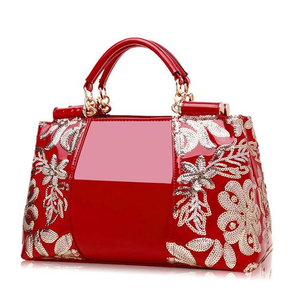 women handbags new 2018 patent leather shoulder bags with bling fashion bags for women for party and versatile
women handbags new 2018 patent leather shoulder bags with bling fashion bags for women for party and versatile