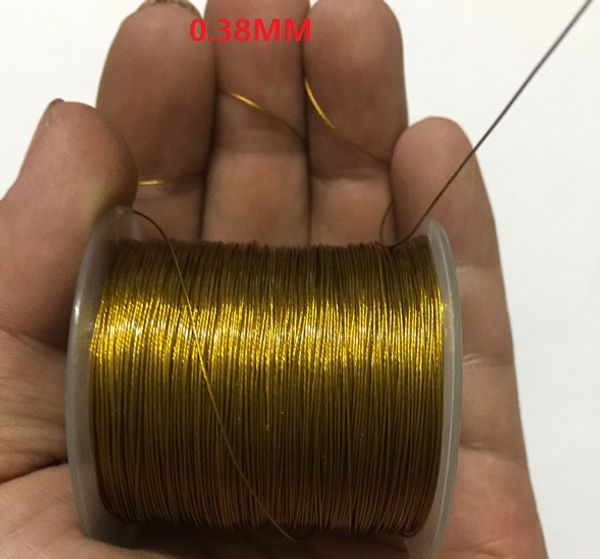 0.38mm-1.0mm 30-100m,golden nylon coated built-in 304 stainless steel wire rope, sea fishing line chain hook line hanging crysta
0.38mm-1.0mm 30-100m,golden nylon coated built-in 304 stainless steel wire rope, sea fishing line chain hook line hanging crysta