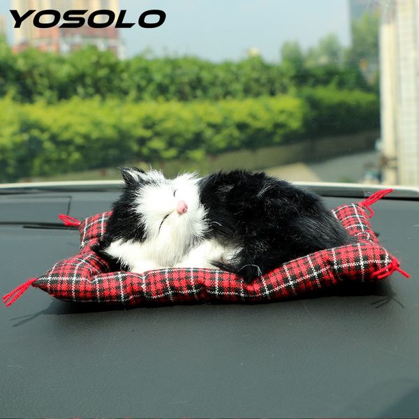 yosolo car dashboard ornaments lovely plush kittens doll toy car-styling cute simulation sleeping cats decoration ornaments
yosolo car dashboard ornaments lovely plush kittens doll toy car-styling cute simulation sleeping cats decoration ornaments