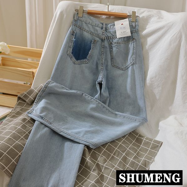 streetwear cowboy широкие ноги штаны женщины новые высокой талией корейских вскользь сыпучие джинсовые прямые брюки hole джинсы брюки, Blue
streetwear cowboy широкие ноги штаны женщины новые высокой талией корейских вскользь сыпучие джинсовые прямые брюки hole джинсы брюки, Blue