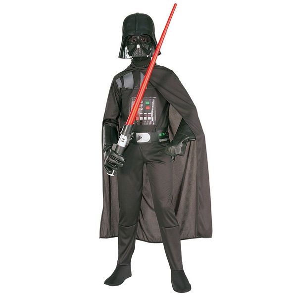 force awakening classic children's movie character halloween game cosplay costume, Black;red
force awakening classic children's movie character halloween game cosplay costume, Black;red