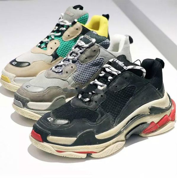 ggHot Sale top quality 2019 With box Paris 17FW Triple-S shoes Sneaker Casual Luxury Dad Shoes Mens Women Beige Black Shoes 36-45
ggHot Sale top quality 2019 With box Paris 17FW Triple-S shoes Sneaker Casual Luxury Dad Shoes Mens Women Beige Black Shoes 36-45