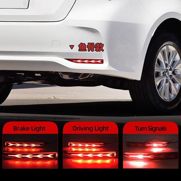 2pcs для corolla 2019 2020 многофункциональный автомобильные светодиодные лампы задних противотуманных бампер свет стоп-сигнал динамического
2pcs для corolla 2019 2020 многофункциональный автомобильные светодиодные лампы задних противотуманных бампер свет стоп-сигнал динамического